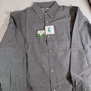 Tri-MTN Mens XLT Professional Blend Teflon Stain Resistant Twill Shirt GRAY #3